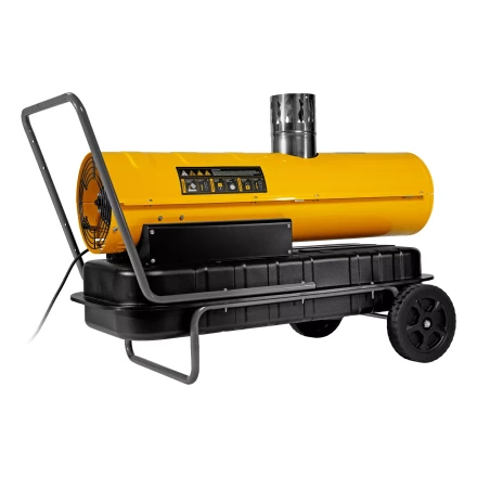 Дизельная тепловая пушка Denzel NHG-30i, 30 кВт, 750 м3/ч, непрямой нагрев, цифровой термостат купить в Кургане