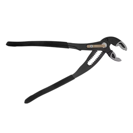 Клещи переставные Denzel 17906, кнопочный механизм, обливные рукоятки, 250 мм купить в Кургане