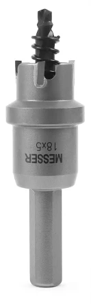 ТСТ коронка MESSER 18X5 с центрирующим сверлом и толкающей пружиной купить в Кургане