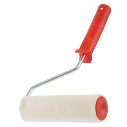 Валик ВЕЛЮР PRO 250 мм ворс 4 мм D - 48 мм D ручки 8 мм шерсть MTX артикул 81371 купить в Кургане