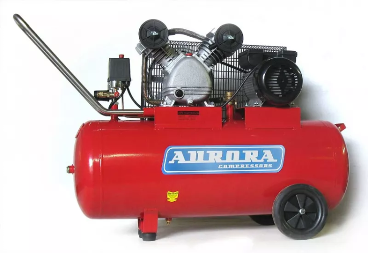 Компрессор масляный поршневой ременной Aurora CYCLON-100 купить в Кургане