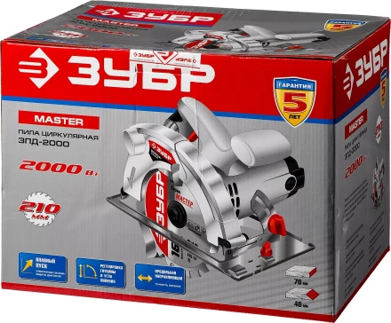Пила циркулярная ЗПД-2000 серия МАСТЕР купить в Кургане