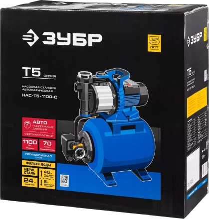 Насосная станция корпус из нержавеющей стали НАС-Т5-1100-С серия ПРОФЕССИОНАЛ купить в Кургане