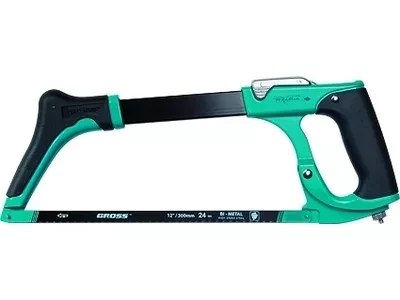 Ножовка по металлу GROSS PIRANHA 300 мм рычажный механизм натяжения полотна 77604 купить в Кургане