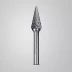 Зубр Твердосплавная борфреза M - конус с острым углом, 12 х 25 мм, угол 25° (28811-12-25) купить в Кургане