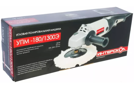 Полировальная шлифмашина Интерскол УПМ-180/1300Э купить в Кургане