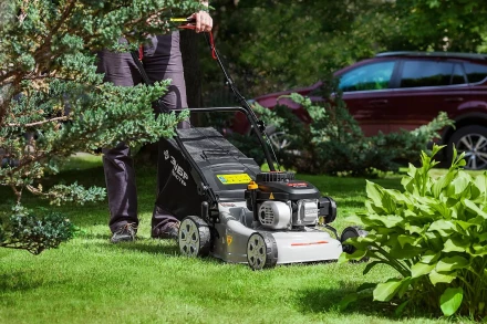 Газонокосилка бензиновая ГКБ-400 серия МАСТЕР купить в Кургане