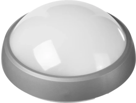 Светильник STAYER "PROFI" PROLight светодиодный, влагозащищенный IP65, пластиковый корпус, PC, влагозащищенный, круг, металлик, 4000К, 12(100Вт) 57362-100-S купить в Кургане
