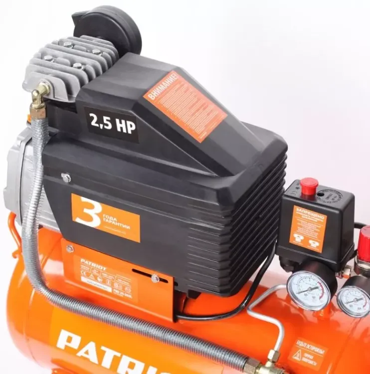 Компрессор масляный поршневой прямой привод PATRIOT PRO 24-260 купить в Кургане