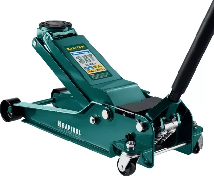Домкрат гидравлический подкатной &quot;Universal&quot;, 3,5т, 95-552 мм, KRAFTOOL 43454-3.5 43454-3.5 купить в Кургане