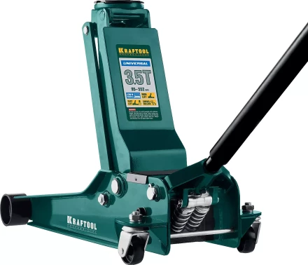 Домкрат гидравлический подкатной &quot;Universal&quot;, 3,5т, 95-552 мм, KRAFTOOL 43454-3.5 43454-3.5 купить в Кургане
