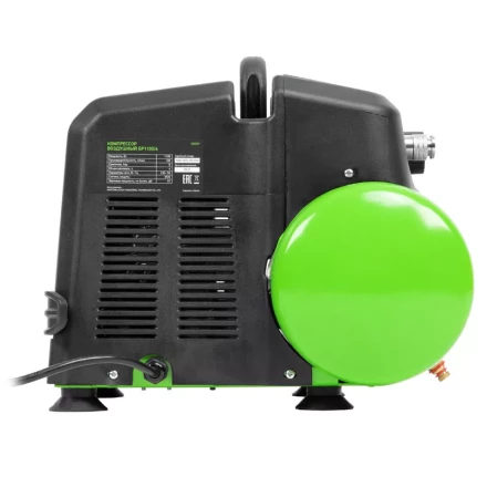 Компрессор воздушный безмаслянный BL 1100/6 1100Вт, ресивер 6 литров, 180 л/мин// Сибртех 58059 купить в Кургане