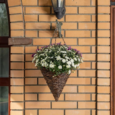 Кашпо подвесное Palisad Гиацинт, конус D 30 см, 69061 купить в Кургане