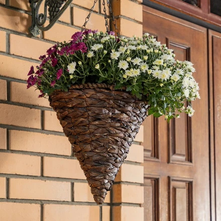 Кашпо подвесное Palisad Гиацинт, конус D 30 см, 69061 купить в Кургане