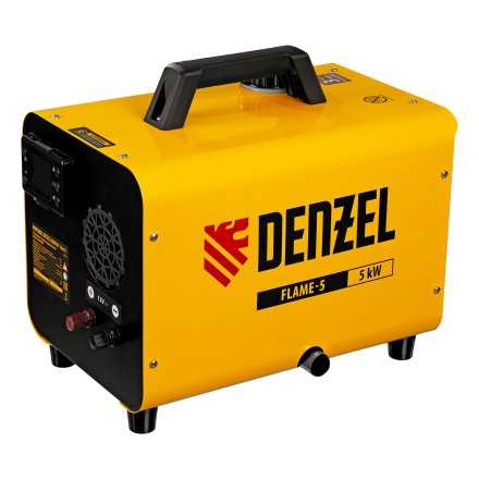 Дизельная тепловая портативная пушка Denzel Flame-5 96495, 5кВт, 300м3/ч, непр.наг., циф. терм. купить в Кургане