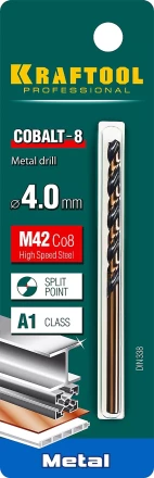 Сверла по металлу HSS-Co Оберон 29656-4 купить в Кургане