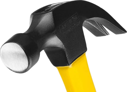Молоток-гвоздодер &quot;Fiberglass&quot; с фиберглассовой рукояткой, 450 г, STAYER Professional 2026-450_z01 купить в Кургане