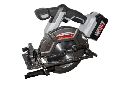 Аккумуляторная дисковая пила ИНТЕРСКОЛ ДПА-165/18В (577.4.1.70) Li-ion АПИ (кейс, 1 х 4Ач, ЗУ) купить в Кургане