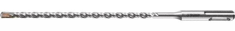 Бур по бетону SDS-Plus ЗУБР "МАСТЕР", 2 резца, спираль 4С, 6х210мм 29315-210-06 купить в Кургане