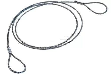 Строп канатный петлевой СКП 16 т  L=4.5 м канат 43 опрессовка купить в Кургане