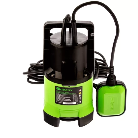 Дренажный насос для грязной воды Сибртех СДН650-35 97264 купить в Кургане