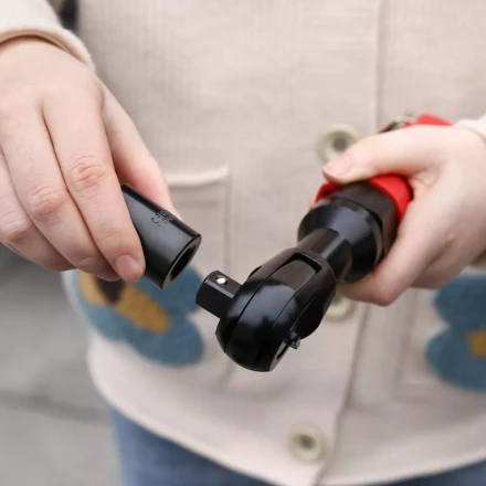 Трещотка пневматическая DEKO DKPT03 SET 3, 018-1103, в чемодане с набором 15 предметов купить в Кургане