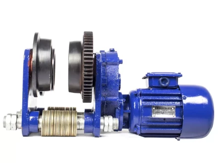 Тележка для балок подвесных концевых TOR 10 т 0,8кВт приводная 1008225 купить в Кургане