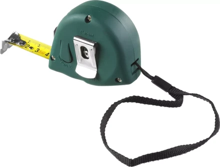 Рулетка KRAFTOOL GRAND, обрезиненный пластиковый корпус, 5м/19мм 34022-05-19 купить в Кургане