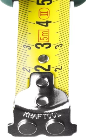 Рулетка KRAFTOOL GRAND, обрезиненный пластиковый корпус, 5м/19мм 34022-05-19 купить в Кургане