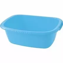 Таз пластмассовый прямоугольный Elfe light 24л голубой 92992 купить в Кургане