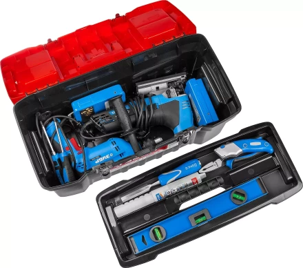 Ящик пластмассовый ЗУБР &quot;МАСТЕР&quot; для инструмента, 22&quot; 38180-22_z01 купить в Кургане