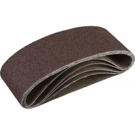 Лента шлифовальная бесконечная ЗУБР &quot;СТАНДАРТ&quot; на тканевой основе, для ЛШМ, P80, 75х457мм, 5 шт 35341-080 купить в Кургане