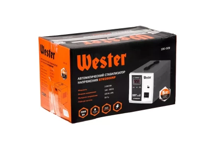 Стабилизатор напряжения WESTER STW2000NP купить в Кургане