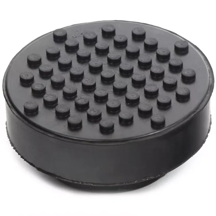 Резиновая опора для подкатного домкрата универсальная D=72 mm d=50 H=35 mm MATRIX 50911 купить в Кургане