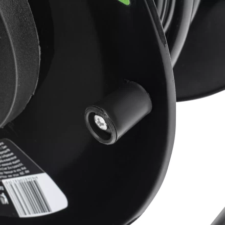 Удлинитель силовой 30 м, 16А, тип УХз16, ПВС 3 x 2.5 мм, на стальной катушке, 4 розетки Сибртех 95873 купить в Кургане