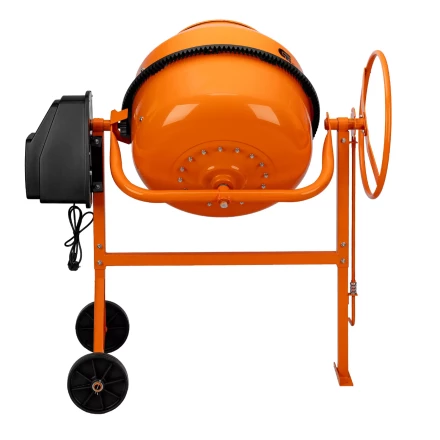 Бетоносмеситель БСЕ-180П, 180 л, 700 Вт, полиамидный венец// Сибртех 95509 купить в Кургане