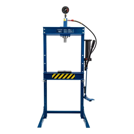 Пресс гидравлический с манометром и педалью Stels 52312, 12 т (комплект из 2 частей) купить в Кургане