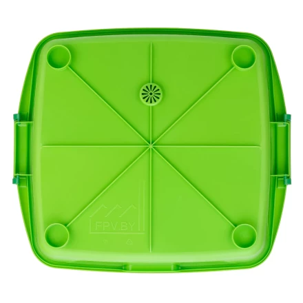 Переносной контейнер-мойка Palisad для решётки-гриль и продуктов, 48x48 см, 69609 купить в Кургане