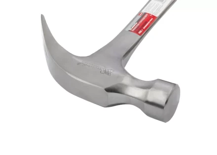 Молоток-гвоздодер 450 г цельнометаллический двухкомпонентная рукоятка MATRIX 10460 купить в Кургане