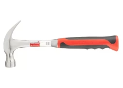 Молоток-гвоздодер 450 г цельнометаллический двухкомпонентная рукоятка MATRIX 10460