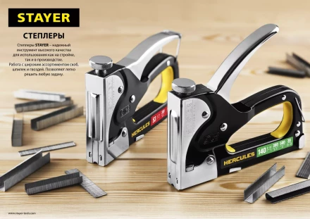 Степлер &quot;Pro 53&quot; для скоб тип 53 (4-14 мм), в кейсе, STAYER Professional 3150-H4_z01 купить в Кургане