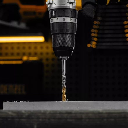 Сверло спиральное по металлу Denzel  6,5 x 100 мм, Р6М5, Golden Tip 718236 купить в Кургане