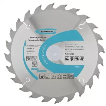 Пильный диск по дереву 200 x 32/30 x 24Т GROSS 73322 купить в Кургане