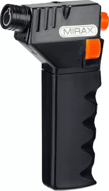 Горелка газовая кассетная MIRAX, с пьезоподжигом, 1200С 55575 купить в Кургане