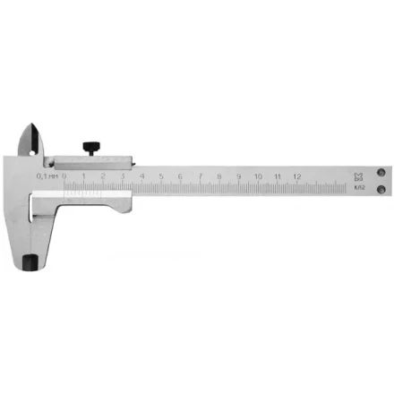Штангенциркуль металлический тип 1, класс точности 2, 125мм, шаг 0,1мм 3445-125 купить в Кургане