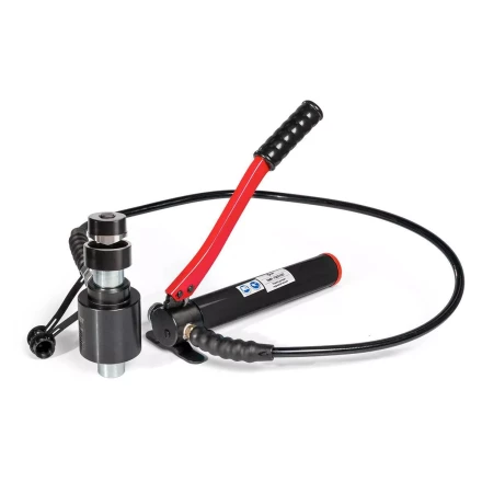 Пресс гидравлический помповый КВТ ПГПО-115 для пробивки отверстий в стальных листах (88211) купить в Кургане