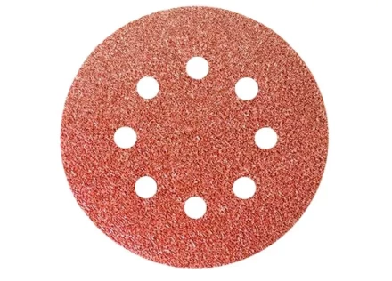 Круг абразивный на ворсовой подложке под &quot;липучку&quot; перфорированный P 80 125 мм 5 шт СИБРТЕХ 738047 купить в Кургане
