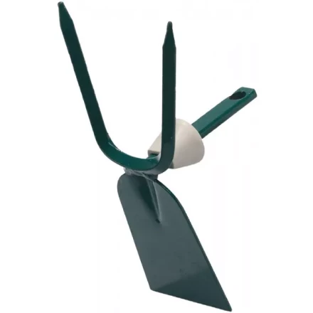 Мотыжка садовая RACO, прямое лезвие, 2 зубца, с быстрозажимным механизмом, 70мм 4230-53816 купить в Кургане