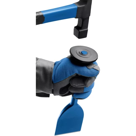 ЗУБР 45 х 250 мм, зубило-конопатка с протектором, Профессионал (2123-45) купить в Кургане