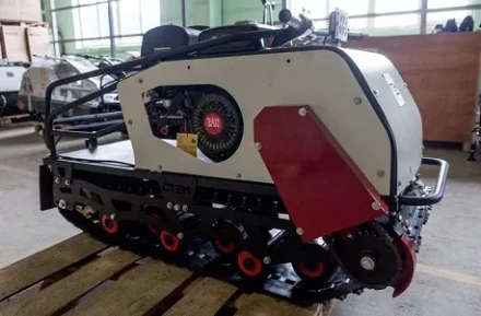 Мотобуксировщик Стем Север Эксперт 500 компакт 15 л/с ручной запуск катковая подвеска купить в Кургане